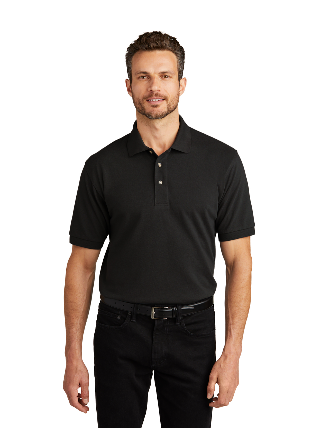 Port Authority Heavyweight Cotton Pique Polo