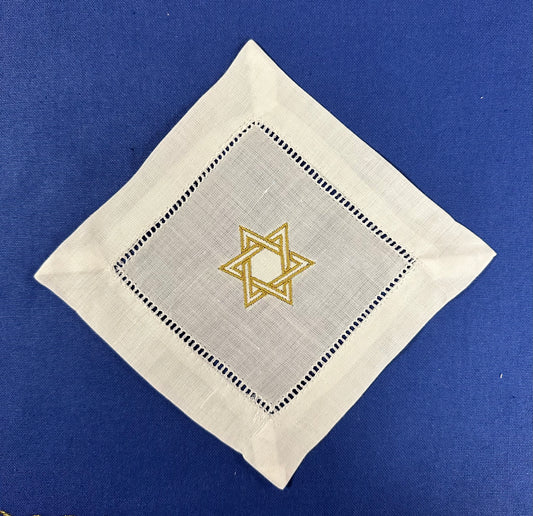 Star of David Cocktail Coasters