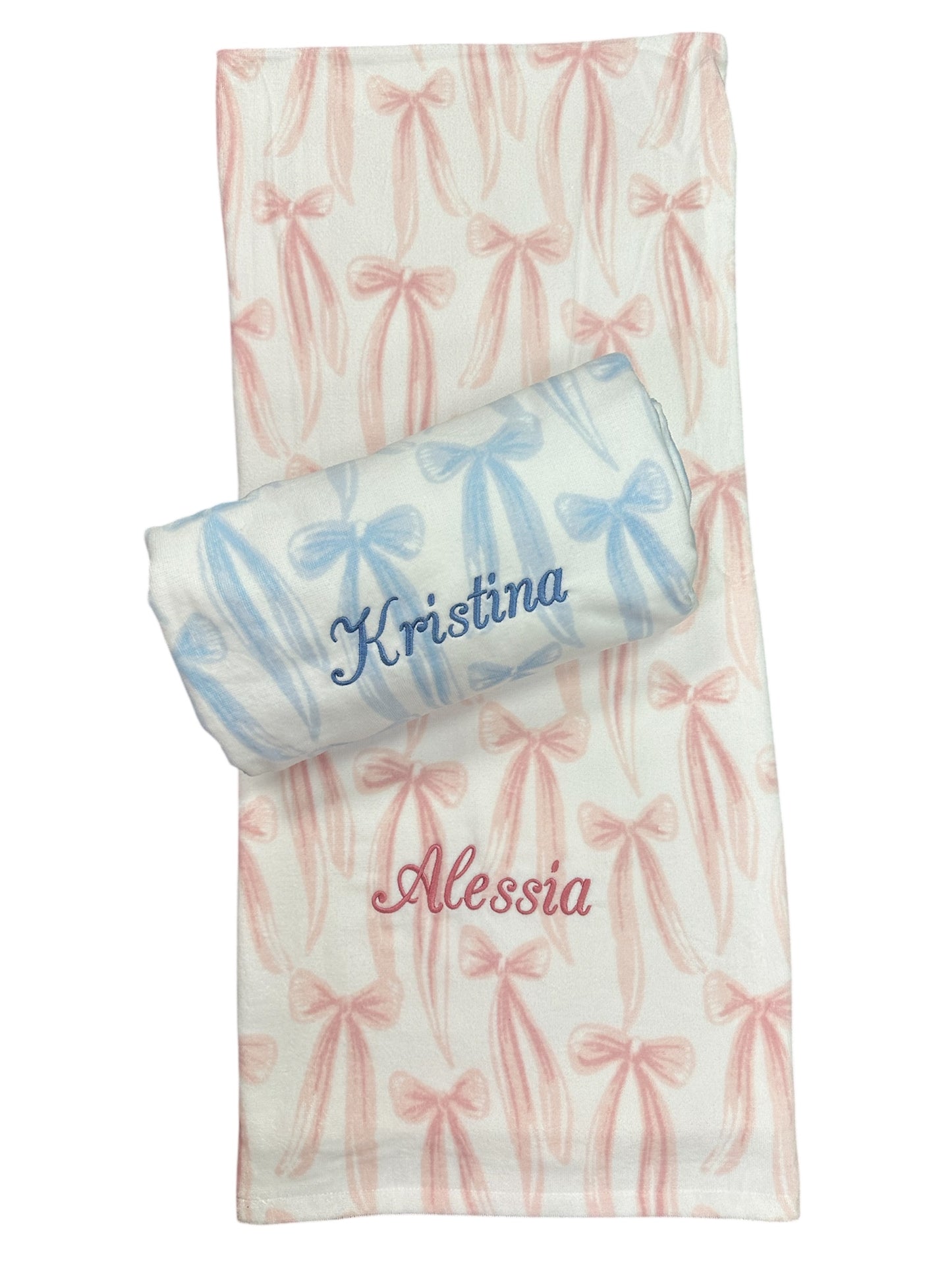 Coquette Bow Beach Towel