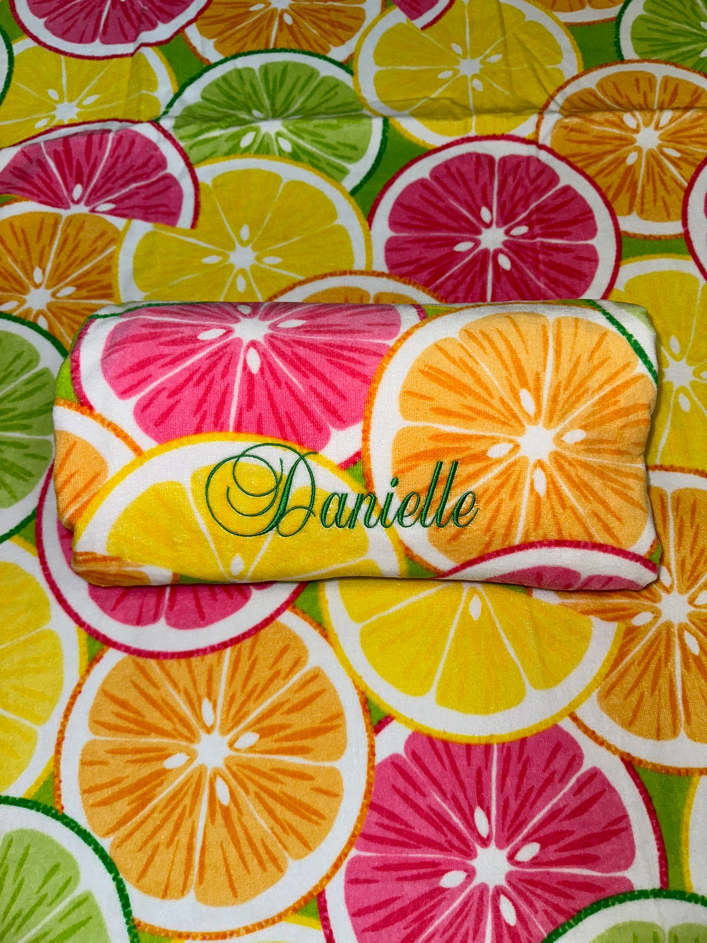 Citrus Beach Towel