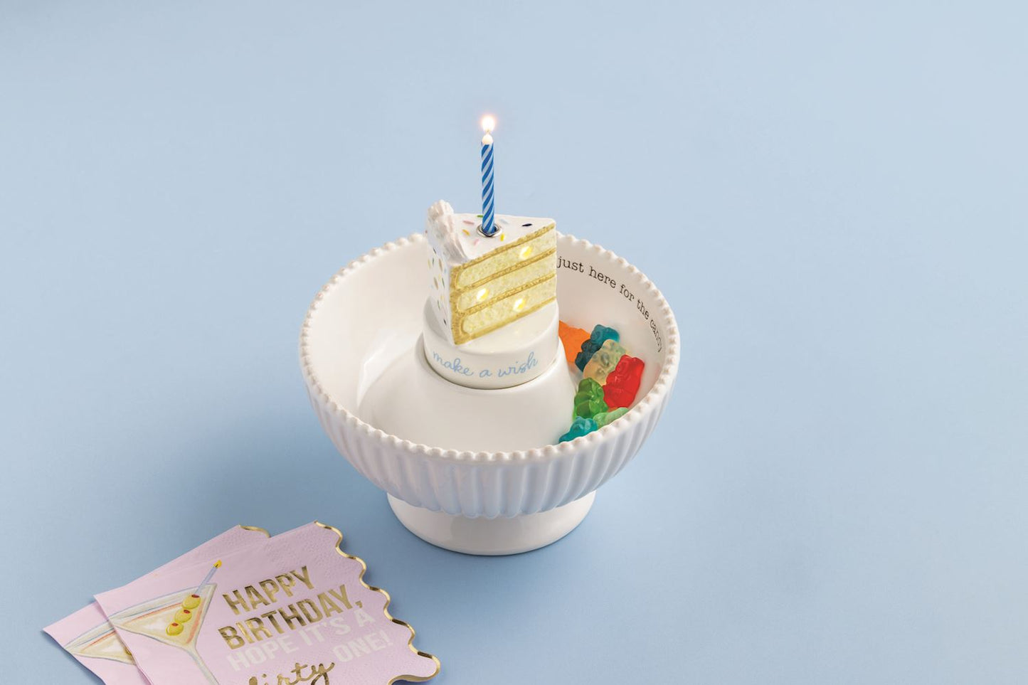 Birthday Cake Light-Up Sitter