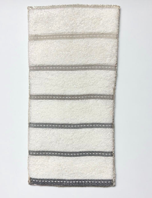 Grey Stripe Kitchen Towel