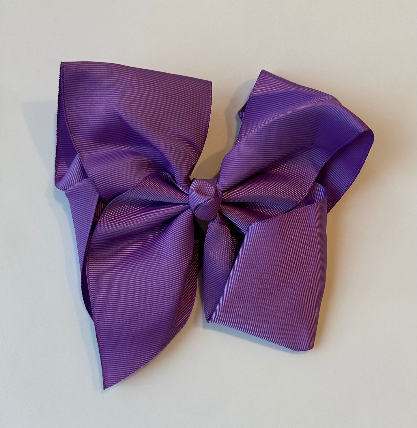 Hair Bow, 8" w/ Alligator Clip