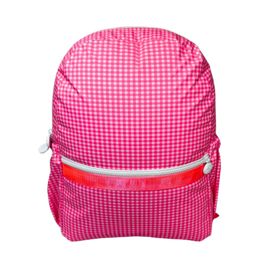 Medium Glossy Backpack with Pockets