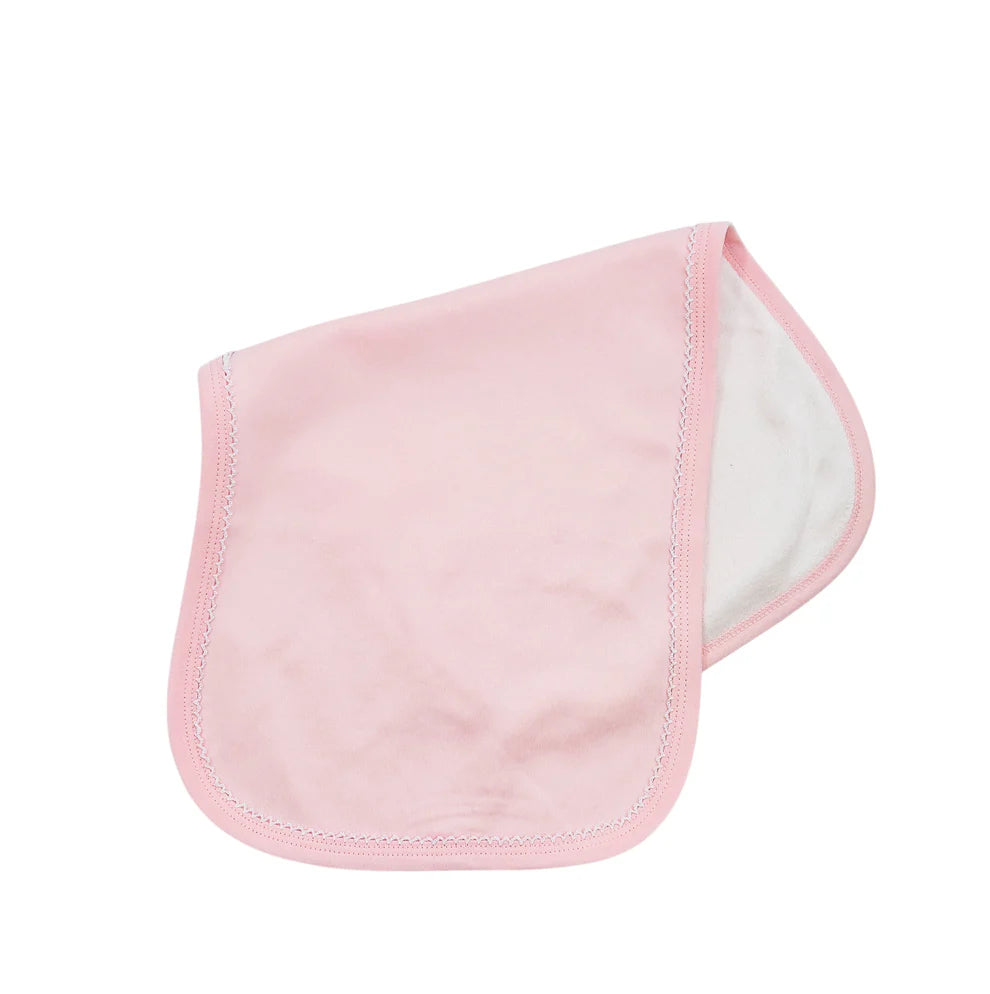 Burp Cloth - Picot Trim