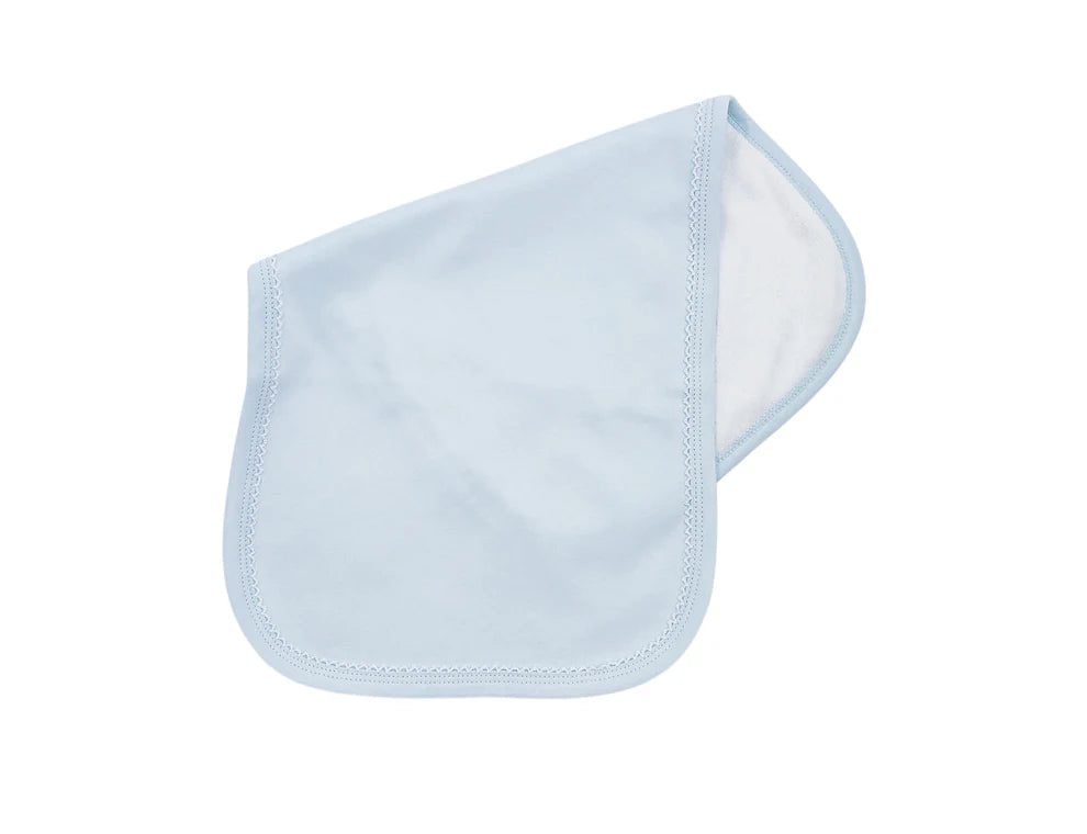 Burp Cloth - Picot Trim