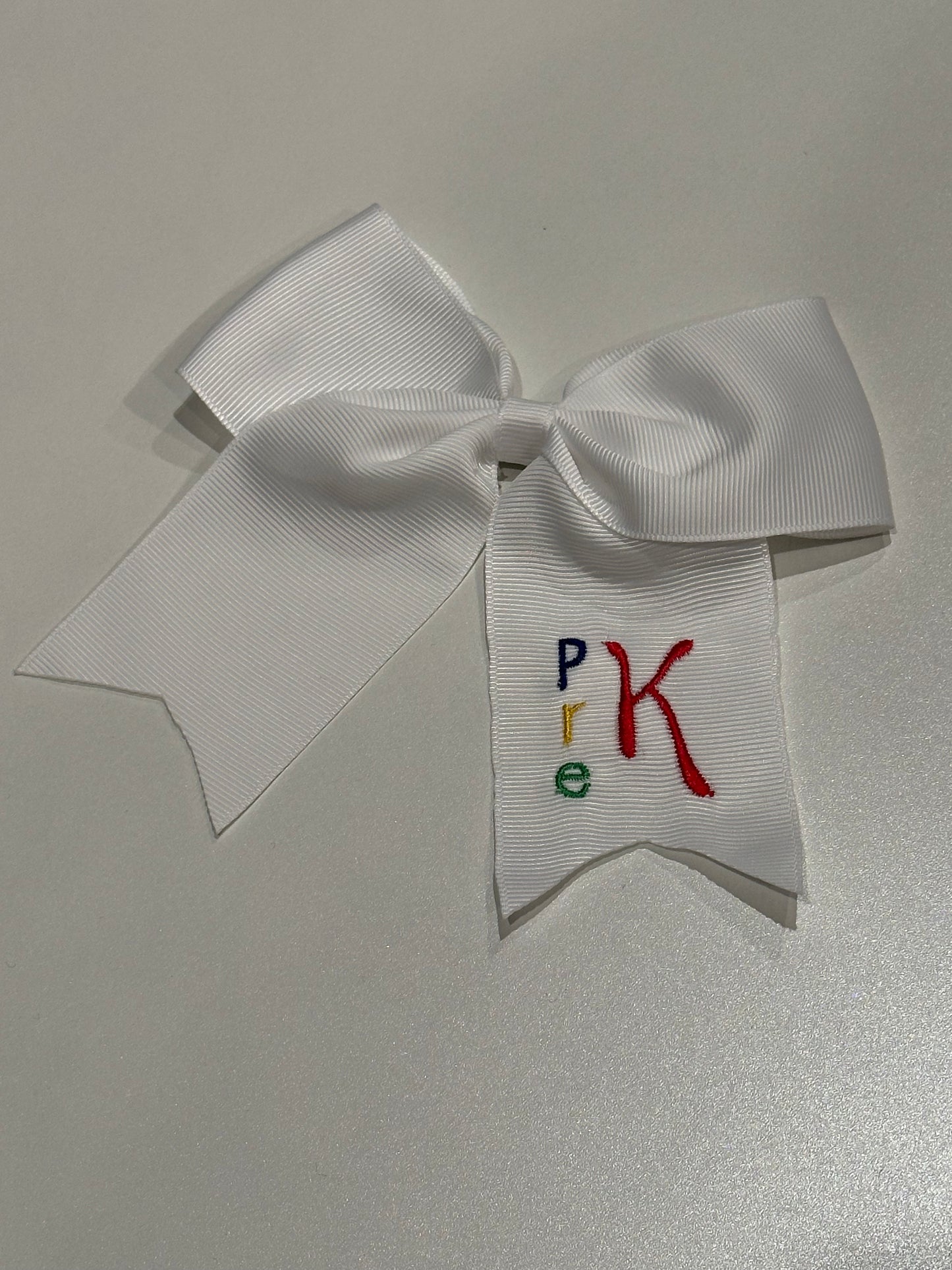 Pre-K 5” Hair Bow, Alligator Clip