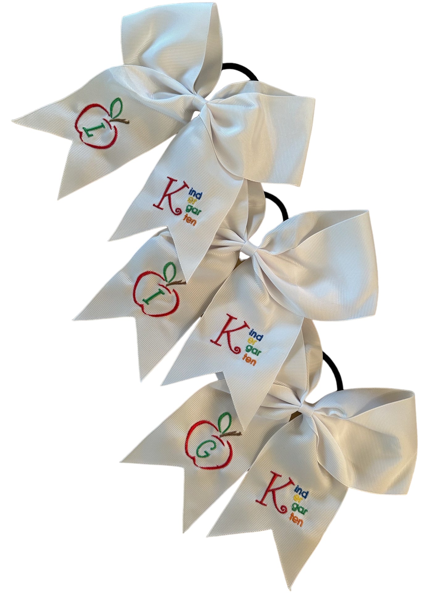 Kindergarten Cheer Bow 8"