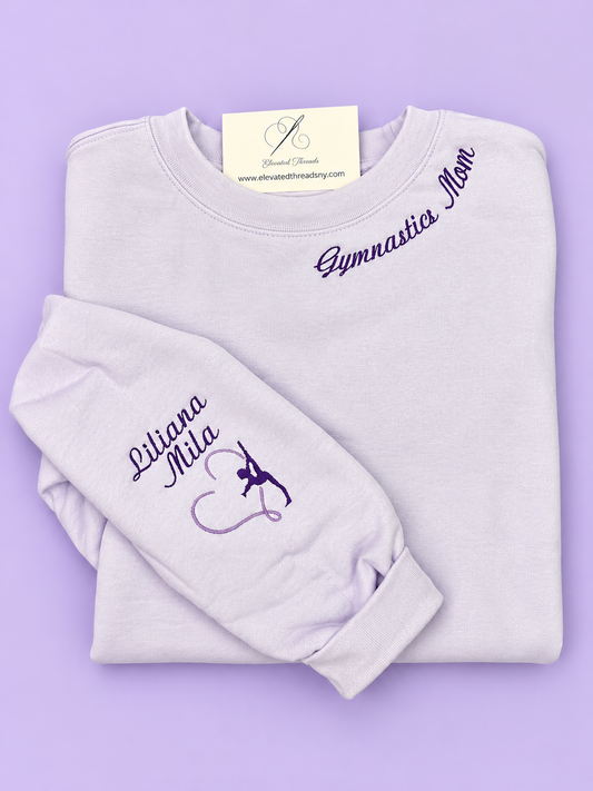 Gymnastics Neck Sweatshirt